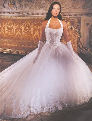 wedding gown